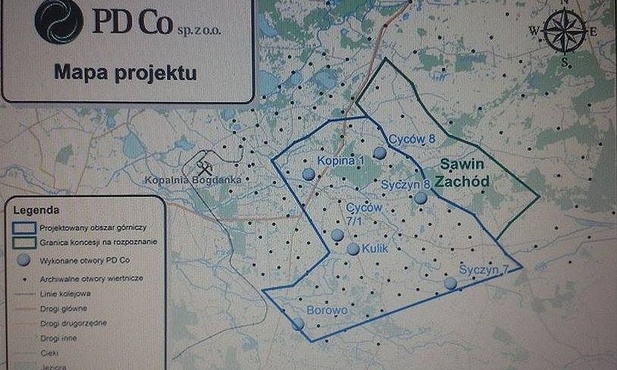 Карта месторождений каменного угля в Chełmszczyzna PD Co - Министерство окружающей среды сделало хороший шаг и продлило лицензию на 18 месяцев, что должно привести к реализации концессии по добыче угля компанией PD Co